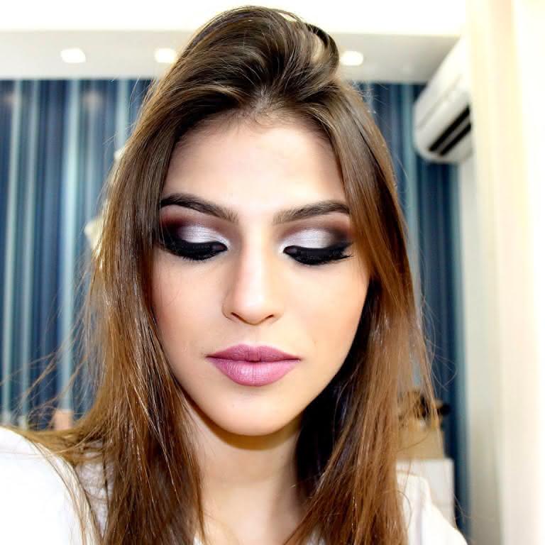 Maquiagem Preta e branca