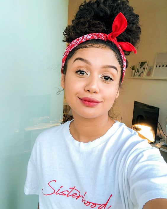 Penteado para Cabelo Cacheado Longo