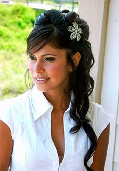 penteado casamento cabelo castanho