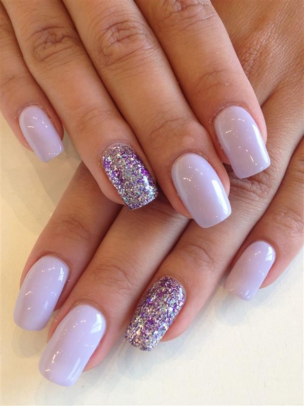 Unhas Decoradas com Gliter