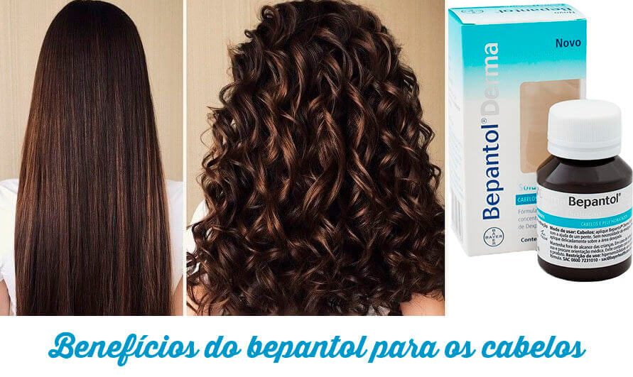 Bepantol no cabelo