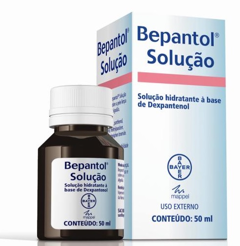 Hidratação com Bepantol