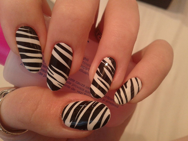 Adesivo para unhas decoradas estampa zebra