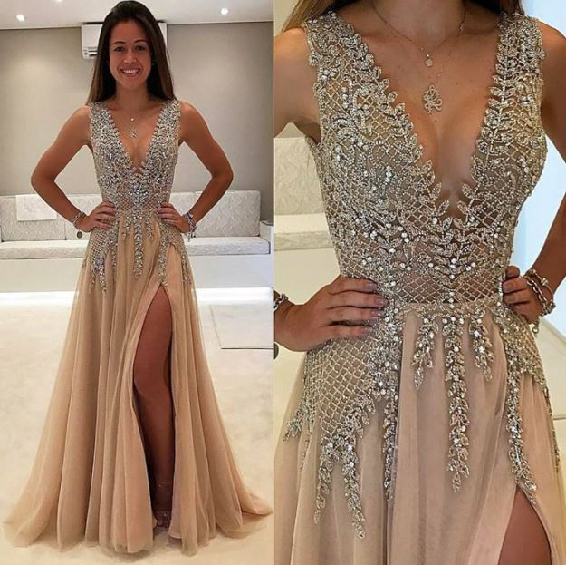 roupa de festa com brilho