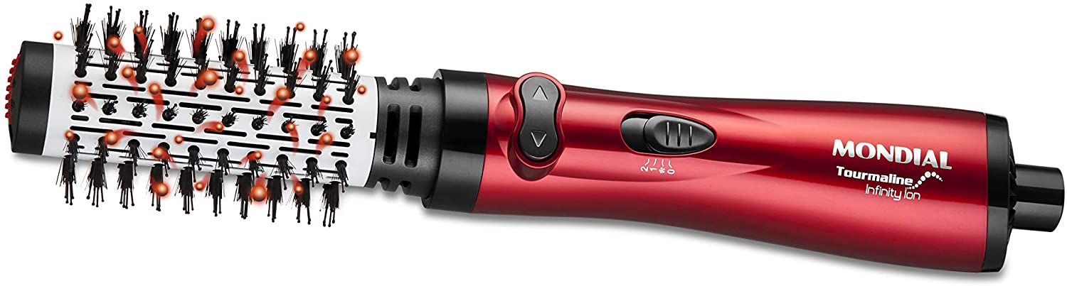 Escova rotativa Tourmaline Infinity Ion ER-03 Mondial