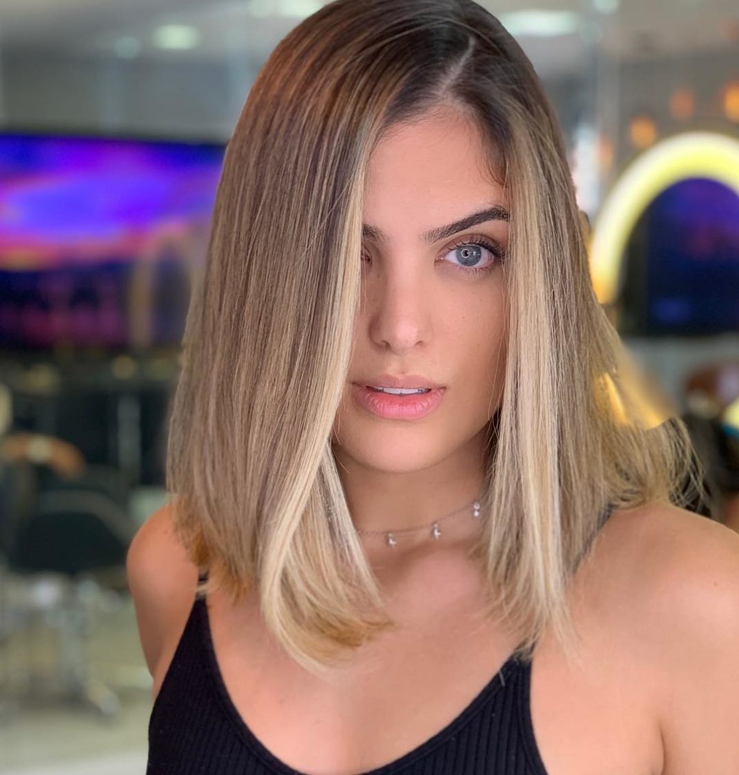CORTES DE CABELO NO OMBRO 2026 → Lisos, Cacheados, Bob