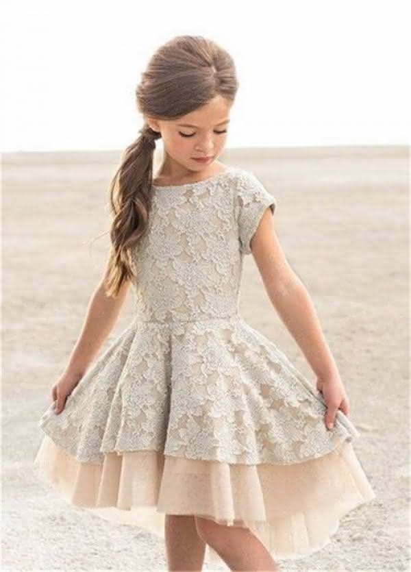 Vestido de Formatura Infantil 2025